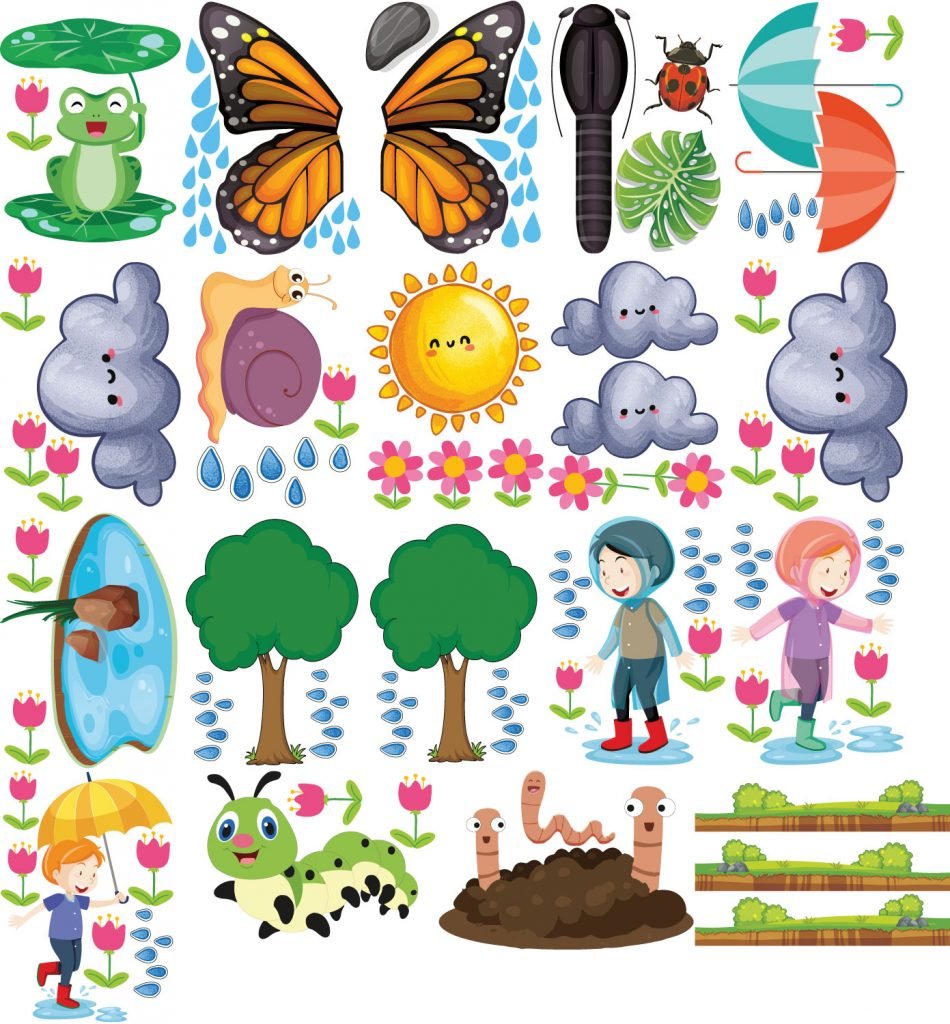 Nature Wall Stickers 20 Sheets - Krazy Smart Shop