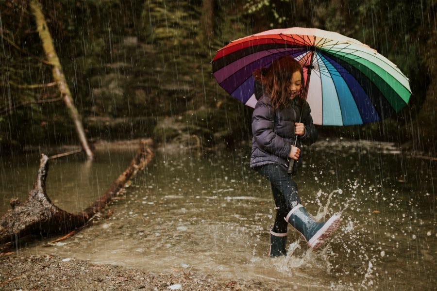 10 Easy 5-Line Rhymes on Rainy Season for Nursery Kids | Speech Lines for Oral Class