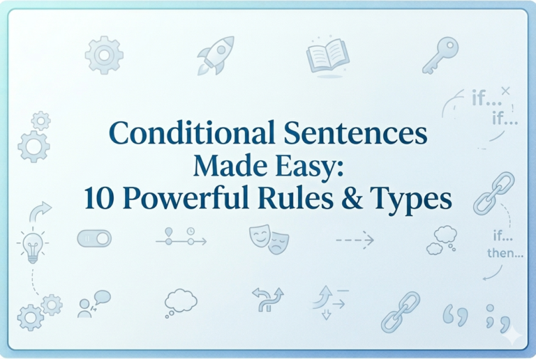 Conditional Sentences Made Easy 10 Powerful Rules & Types