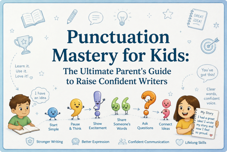 Punctuation Mastery for Kids The Ultimate Parent's Guide to Teaching Grammar Rules at Home