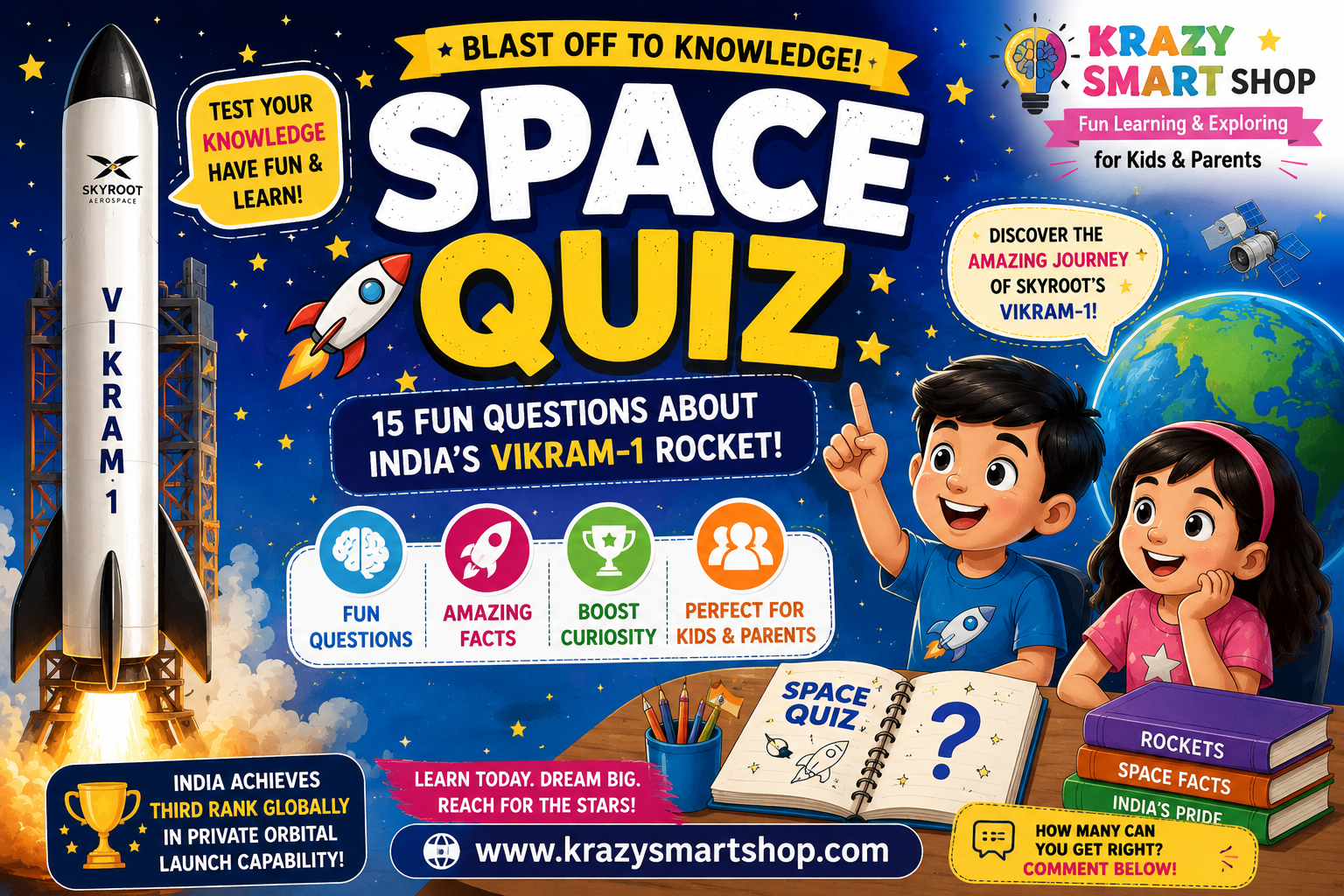 Blast Off! 15 Fun Space Quiz Questions That Will Make Your Kids Fall in Love with Space 23 Blast Off! 15 Fun Space Quiz Questions That Will Make Your Kids Fall in Love with Space
